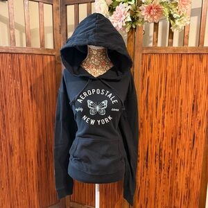 Aeropostale Embroidered Hoodie L